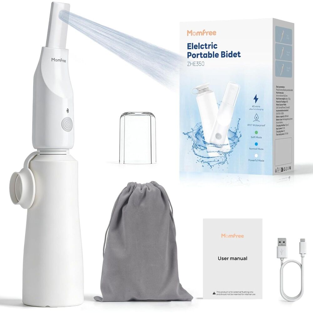 NEW Portable Electric Travel Bidet Rechargeable Waterproof 3 Modes Pregnant